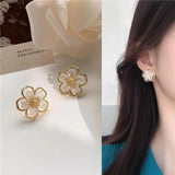 Cute Flower Stud Earrings