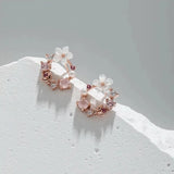 Dreamy Floral Stud Earrings