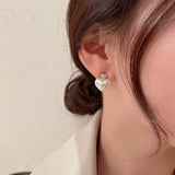 Tiny Heart Earrings