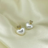 Tiny Heart Earrings