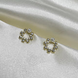 Korean Pearl Wreath Studs