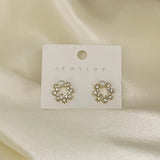 Korean Pearl Wreath Studs