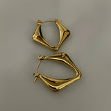 Stainless Steel Statement Hoops